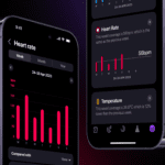 screenshot of Pillow's new Heart Rate Trend feature displaying a graph of average heart rate during sleep sessions over a week.