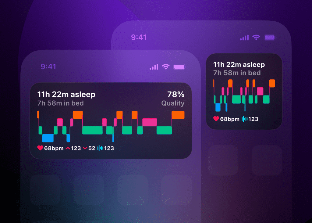 Better Sleep Tracking with Pillow’s New Home Screen Widgets Pillow